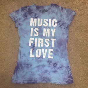 Black Matter • Blue and Purple Tie Dye T-Shirt